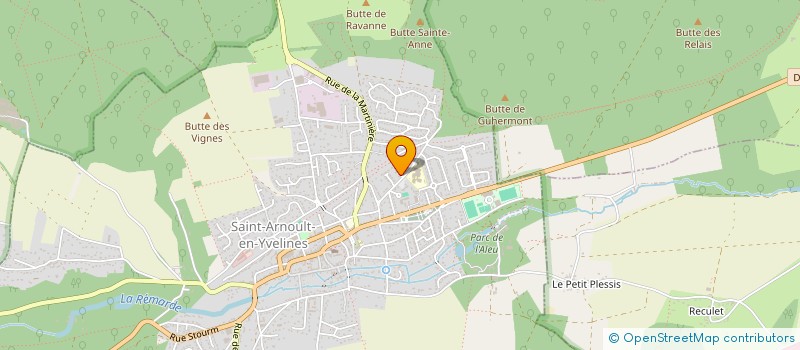 localisation de l'entreprise MTJDH  SAINT-ARNOULT-EN-YVELINES