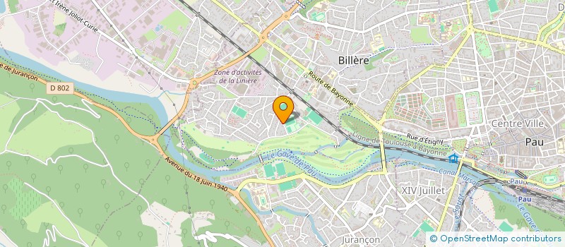 localisation de l'entreprise MTJP  BILLERE