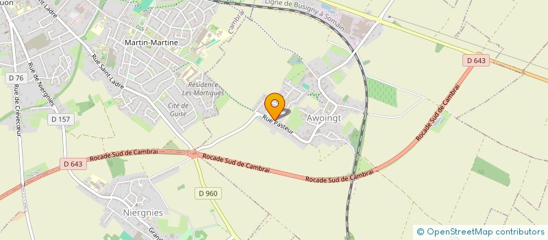 localisation de l'entreprise MTK IMMO  AWOINGT