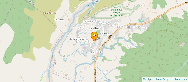 localisation de l'entreprise MTK PERFORMANCE  LE BRUSQUET