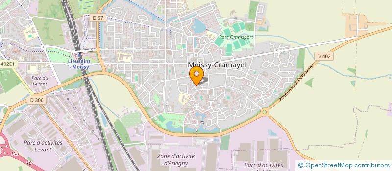 localisation de l'entreprise MTK REMAS  MOISSY-CRAMAYEL