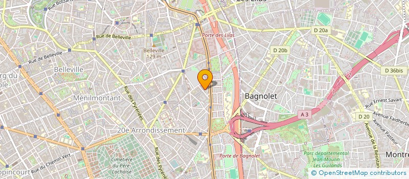 localisation de l'entreprise MTK SERVICES  PARIS