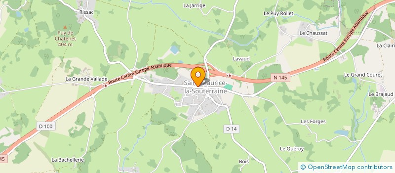 localisation de l'entreprise MTKL  SAINT-MAURICE-LA-SOUTERRAINE