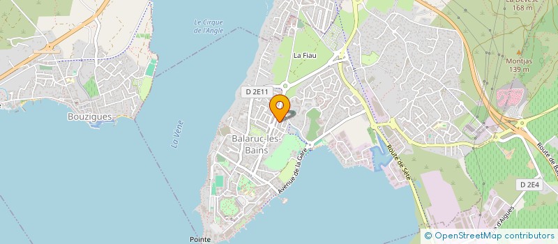 localisation de l'entreprise MTL  BALARUC-LES-BAINS