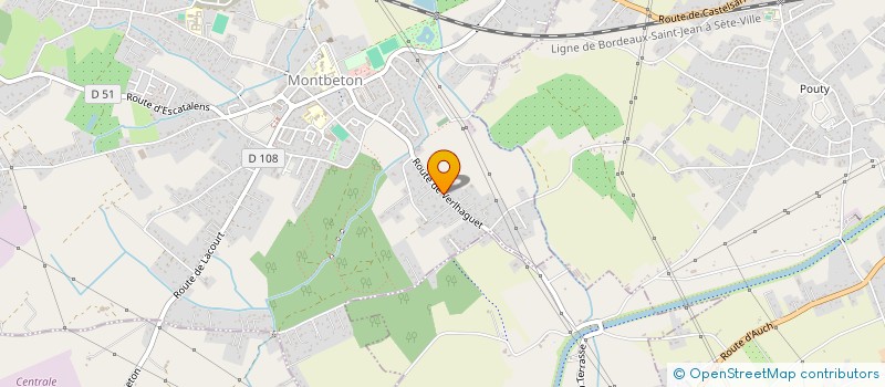 localisation de l'entreprise MTL  MONTBETON