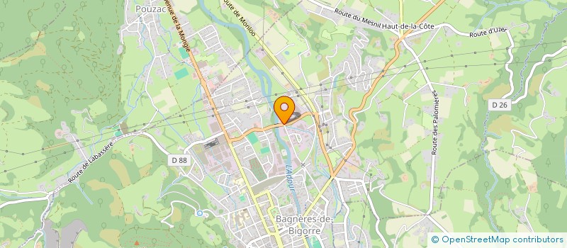 localisation de l'entreprise MTL  BAGNERES-DE-BIGORRE