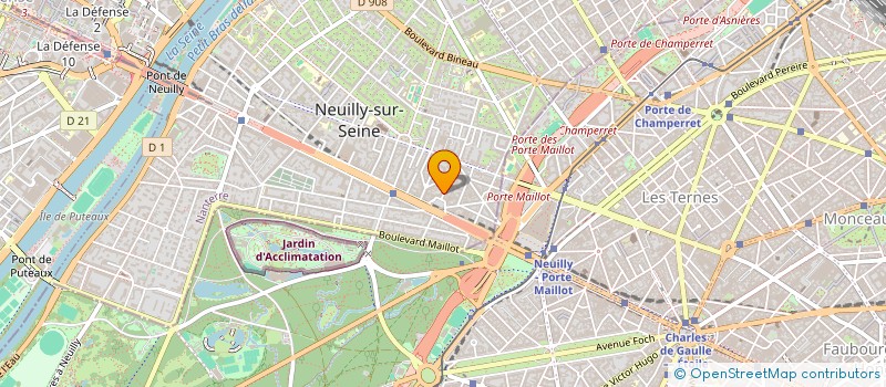 localisation de l'entreprise MTL CONSEIL à NEUILLY-SUR-SEINE