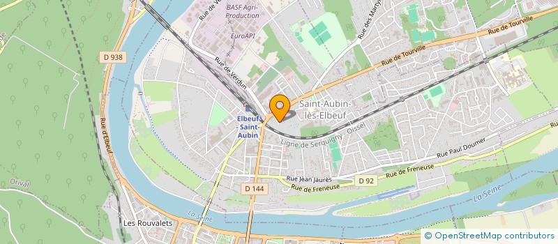 localisation de l'entreprise MTL IMMOBILIER  SAINT-AUBIN-LES-ELBEUF