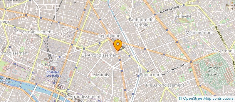 localisation de l'entreprise MTL IN FRANCE  PARIS