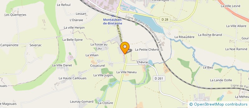 localisation de l'entreprise MTL PROMOTION  BOISGERVILLY