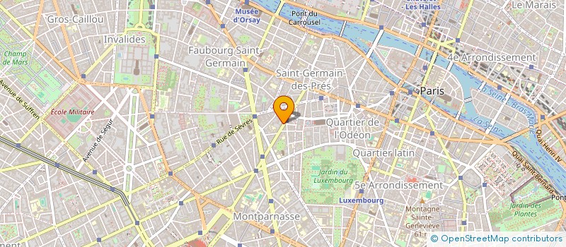 localisation de l'entreprise MTL SPOTS-MARCHE TEXTILE LECOURBE  PARIS