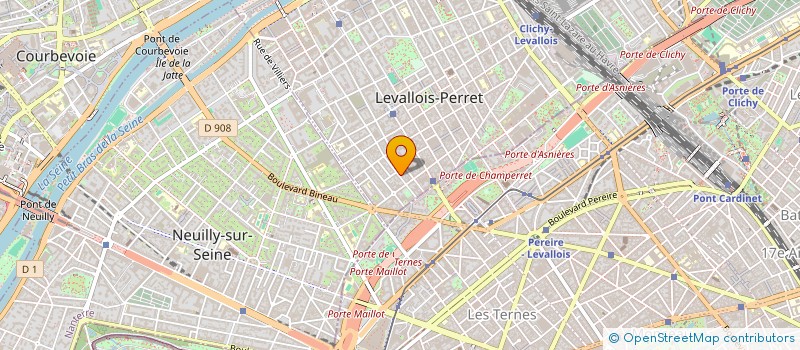 localisation de l'entreprise MTL2A à LEVALLOIS-PERRET