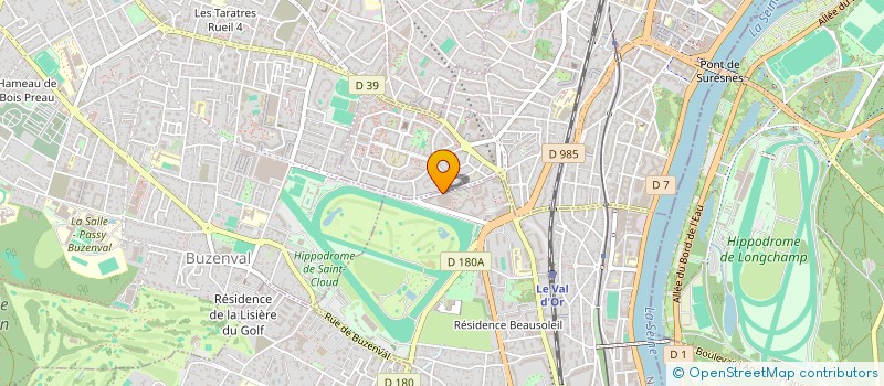 localisation de l'entreprise MTLH à SAINT-CLOUD