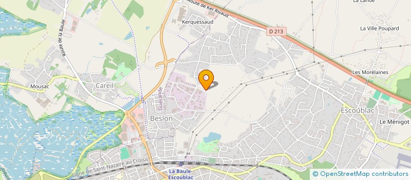 localisation de l'entreprise MTLH à LA BAULE-ESCOUBLAC