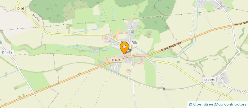 localisation de l'entreprise MTLR à SAINT-BLIN