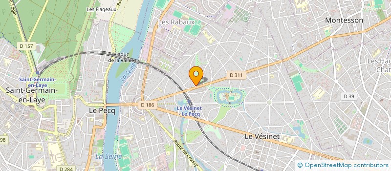 localisation de l'entreprise MTLXG  LE VESINET