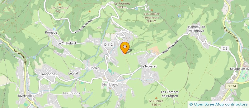 localisation de l'entreprise MTM  HERBEYS