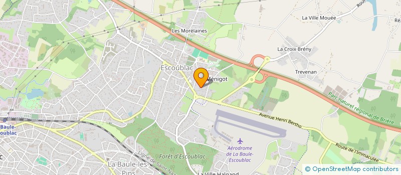 localisation de l'entreprise MTM  LA BAULE-ESCOUBLAC