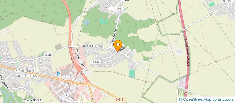 localisation de l'entreprise MTM CONCEPT  VILLECHETIF