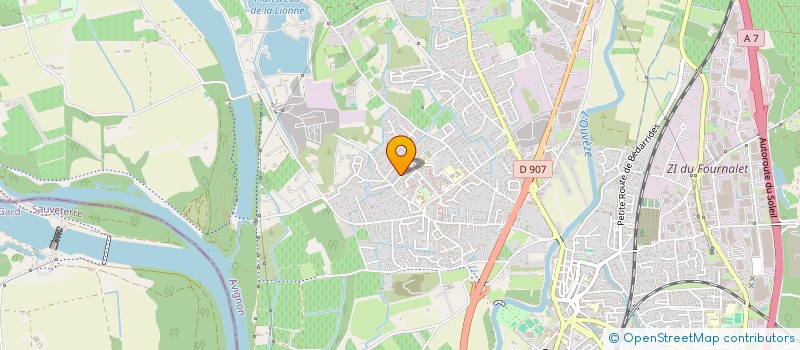 localisation de l'entreprise MTM CONSTRUCTION à SORGUES