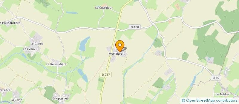 localisation de l'entreprise MTM DAUDE  BEAUSSAIS-VITRE