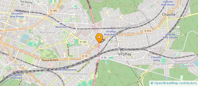 localisation de l'entreprise MTM ENERGIE  VIROFLAY