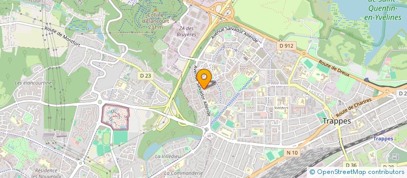 localisation de l'entreprise MTM ETANCHEITE  TRAPPES