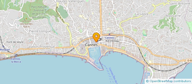 localisation de l'entreprise MTM FOOD à CANNES
