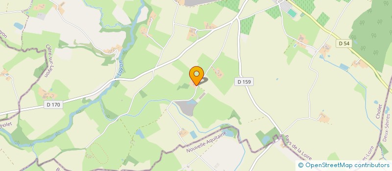 localisation de l'entreprise MTM L'AVENIR  CLERE-SUR-LAYON