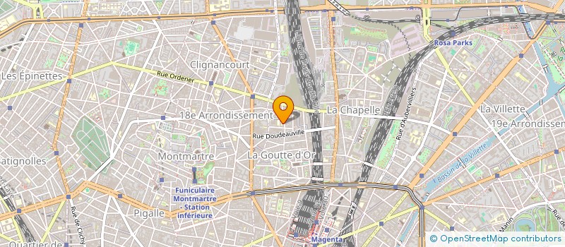 localisation de l'entreprise MTM PRODUCTION  PARIS