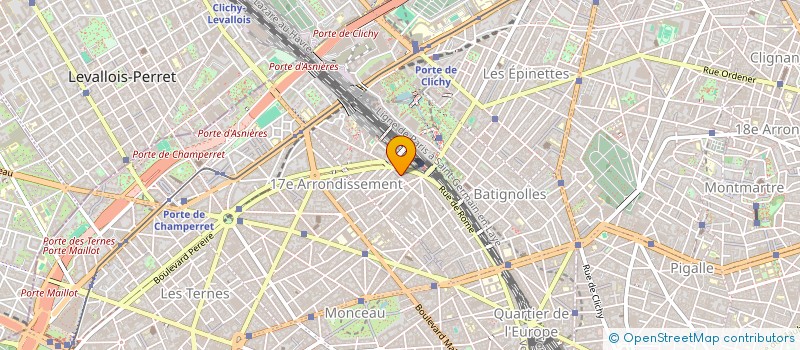 localisation de l'entreprise MTM RESTO  PARIS