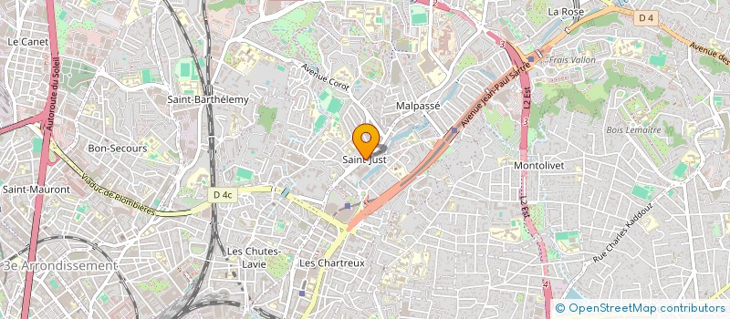 localisation de l'entreprise MTML à MARSEILLE