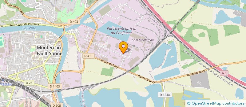 localisation de l'entreprise MTMMO  MONTEREAU-FAULT-YONNE