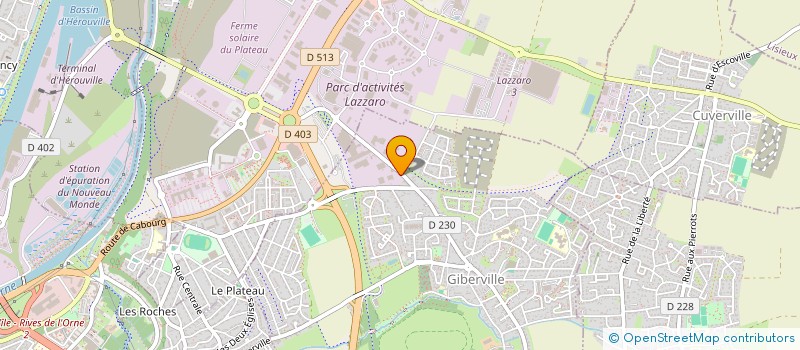 localisation de l'entreprise MTN  CUVERVILLE