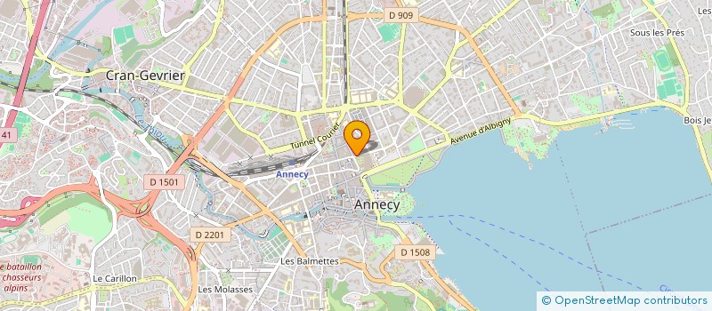 localisation de l'entreprise MTN HOLDING à ANNECY