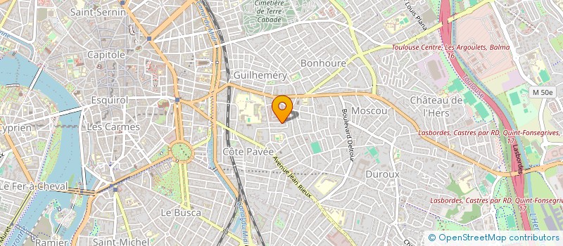 localisation de l'entreprise MTN IMMO à TOULOUSE