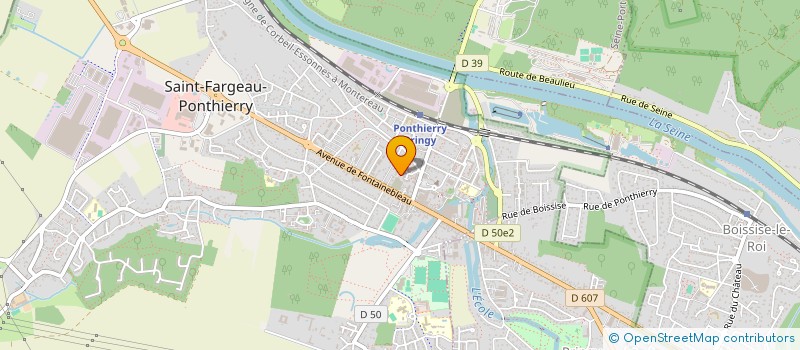 localisation de l'entreprise MTNV TETRAGRAMME  SAINT-FARGEAU-PONTHIERRY