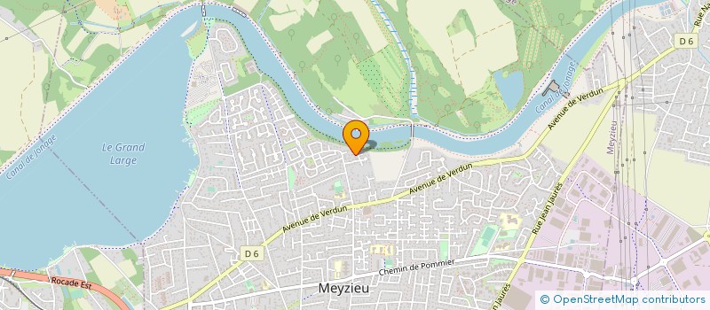 localisation de l'entreprise MTO à MEYZIEU