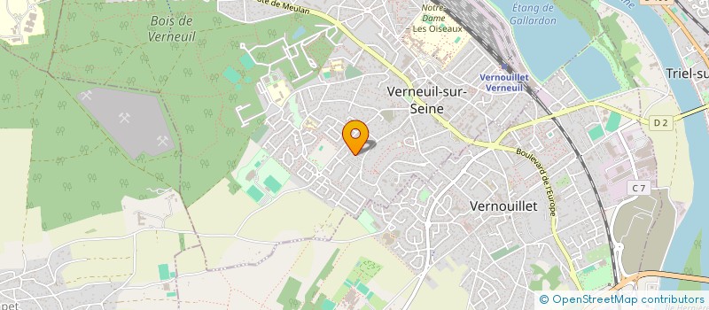 localisation de l'entreprise MTO EURL  VERNEUIL-SUR-SEINE
