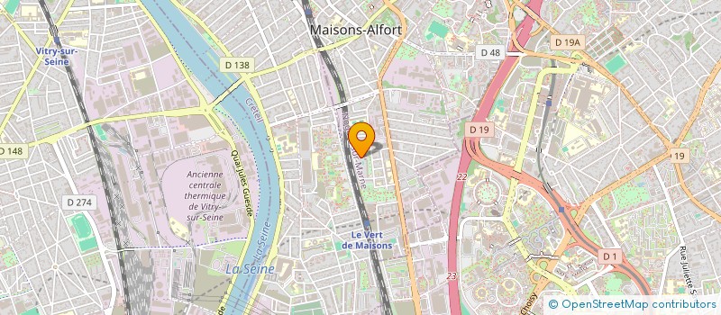 localisation de l'entreprise MTO PARTNERS  MAISONS-ALFORT