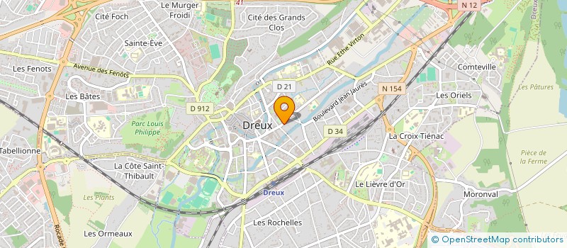 localisation de l'entreprise MTO REPARE à DREUX