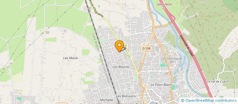 localisation de l'entreprise MTOTOSCHOOL  SALON-DE-PROVENCE