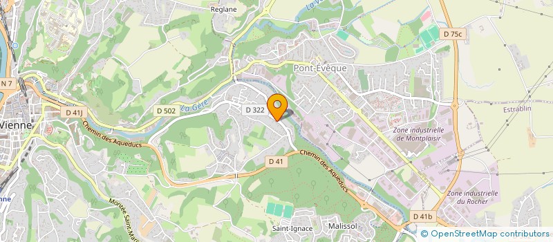 localisation de l'entreprise MTOZ'18  VIENNE