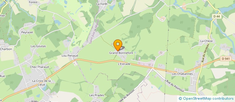 localisation de l'entreprise MTP à SAINT-JUST-LE-MARTEL
