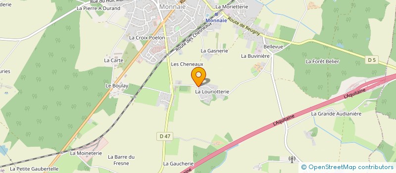 localisation de l'entreprise MTP  MONNAIE