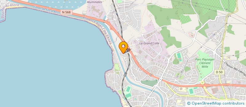 localisation de l'entreprise MTP  PORT-DE-BOUC