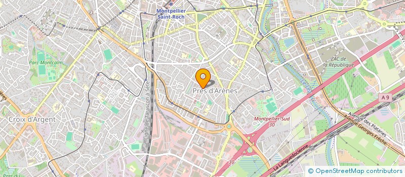 localisation de l'entreprise MTP BURGER à MONTPELLIER