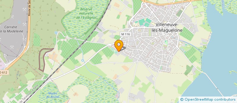 localisation de l'entreprise MTP CRUSH  VILLENEUVE-LES-MAGUELONE