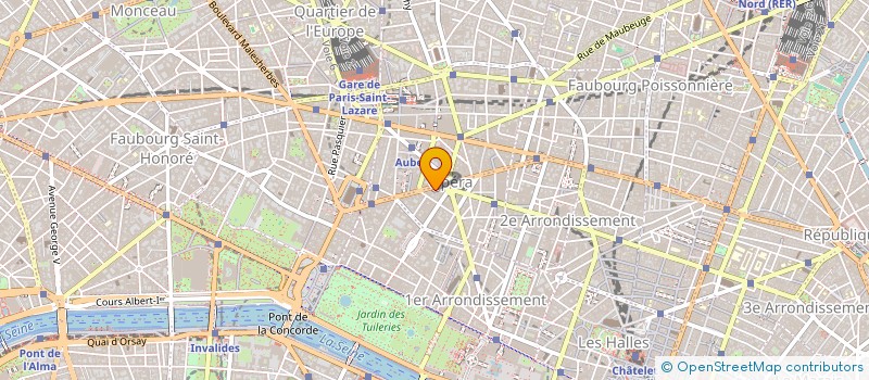 localisation de l'entreprise MTP PARTICIPATION  PARIS