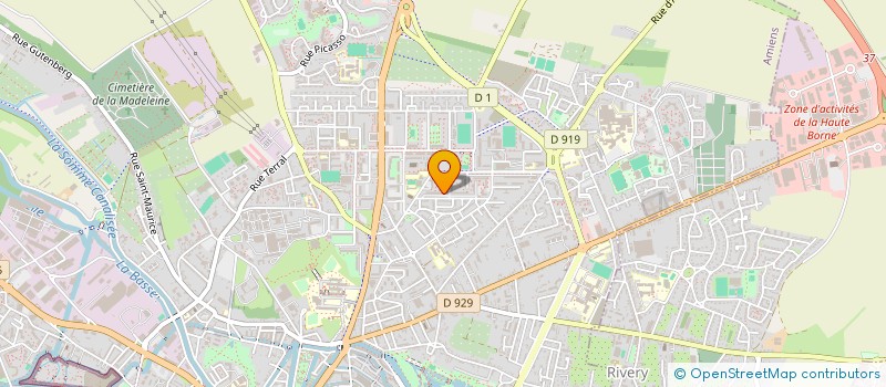 localisation de l'entreprise MTP SERVICE  AMIENS